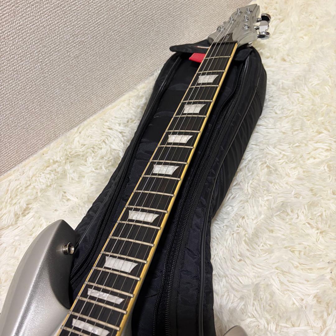 希少 SWITCH VIBRACELL CUSTOM シルバー エレキギター