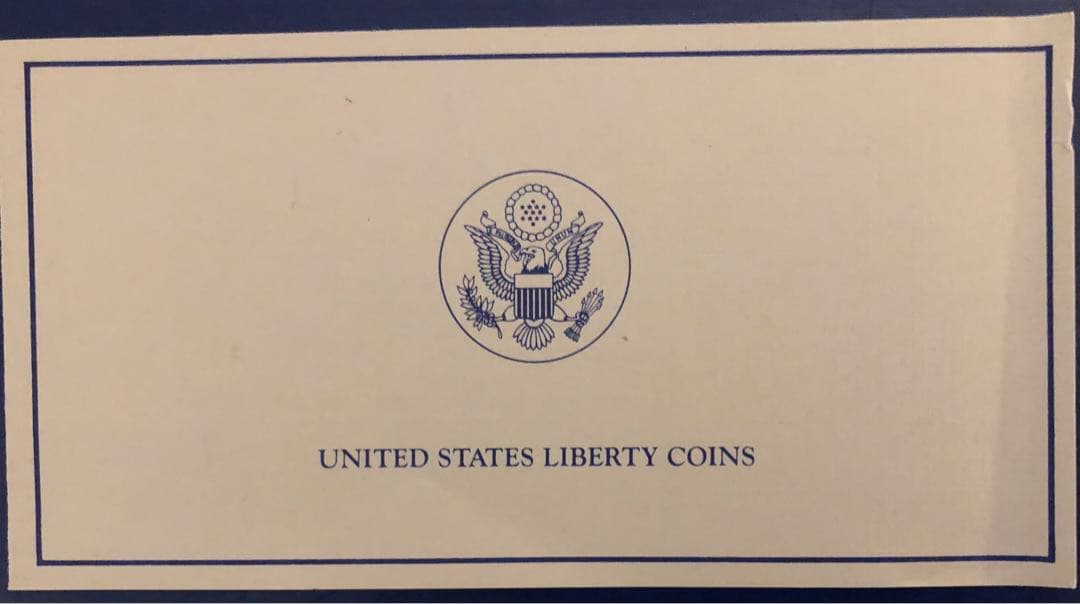 1986年 アメリカ100周年　自由の女神　プルーフ銀貨セット