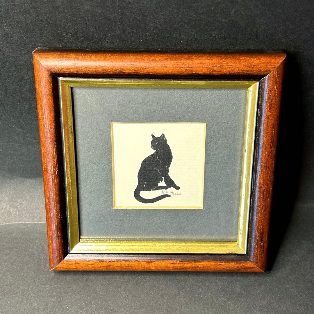 Andrew Cowley ￼版画　猫限定版　シルエット画　猫6点セット