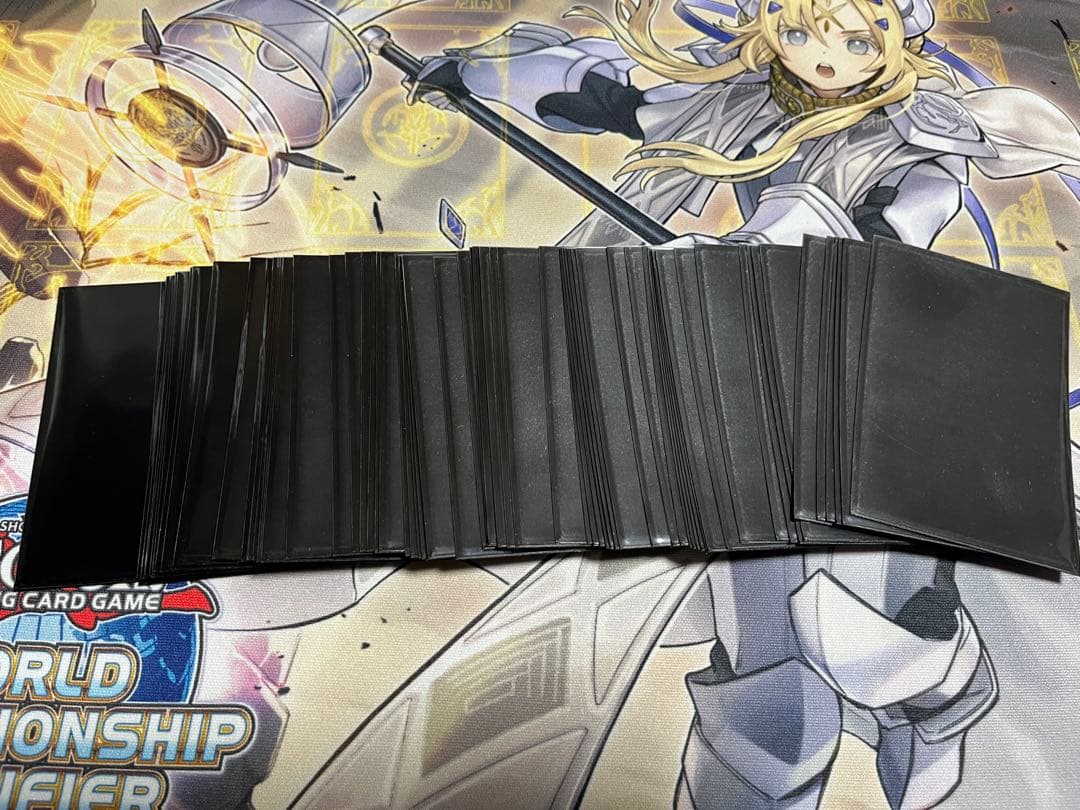 遊戯王　公式　WCQ プレイマット　スリーブ　エクレシア