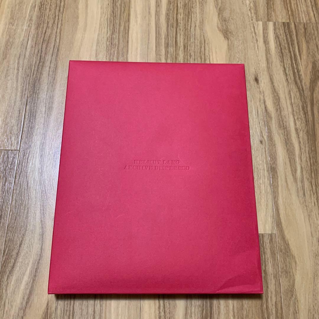 M*様 Helmut Lang Archive book ヘルムートラング