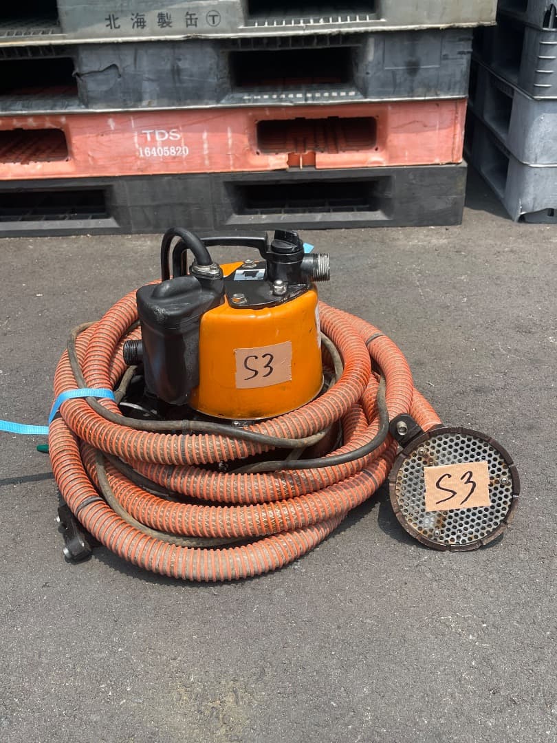 ツルミポンプ ツルミ 残水用水中ポンプ 自動型 LSPE1.4S