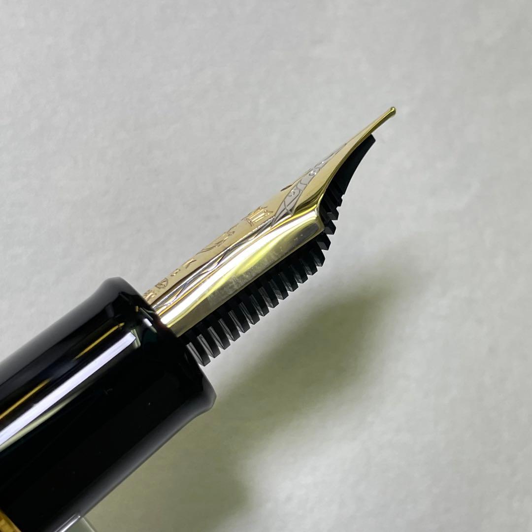 SAILOR セーラー万年筆 キングプロフィット エボナイト 漆塗り 緑 21K