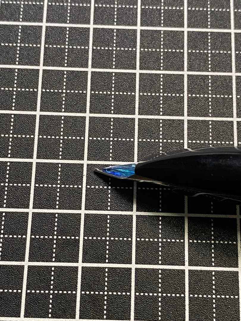 PLATINUM プラチナ・プラチナ　金銀合金　万年筆　字幅F程度