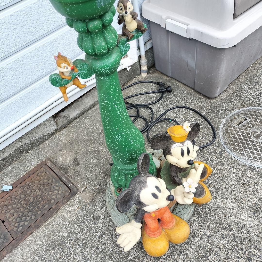 希少 ディズニー ガーデンライト ミッキー ミニー 玄関灯 外灯 アンティーク