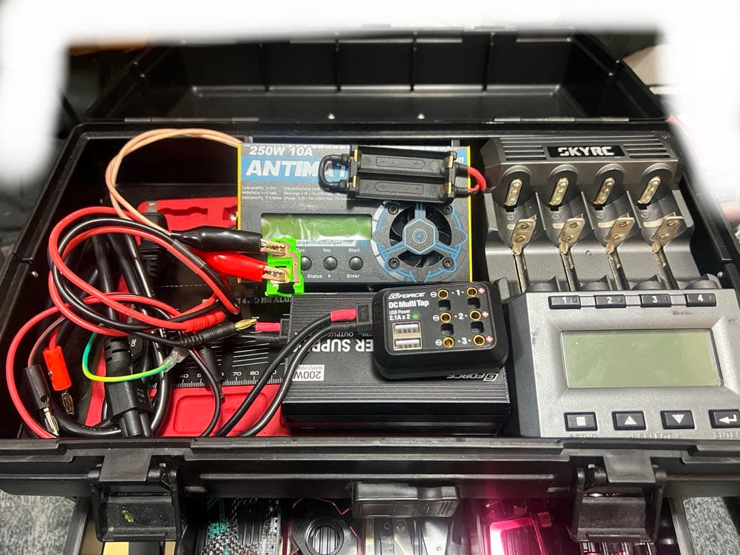 ミニ四駆 MSフレキ マシン キット 工具 充電器 フルセット