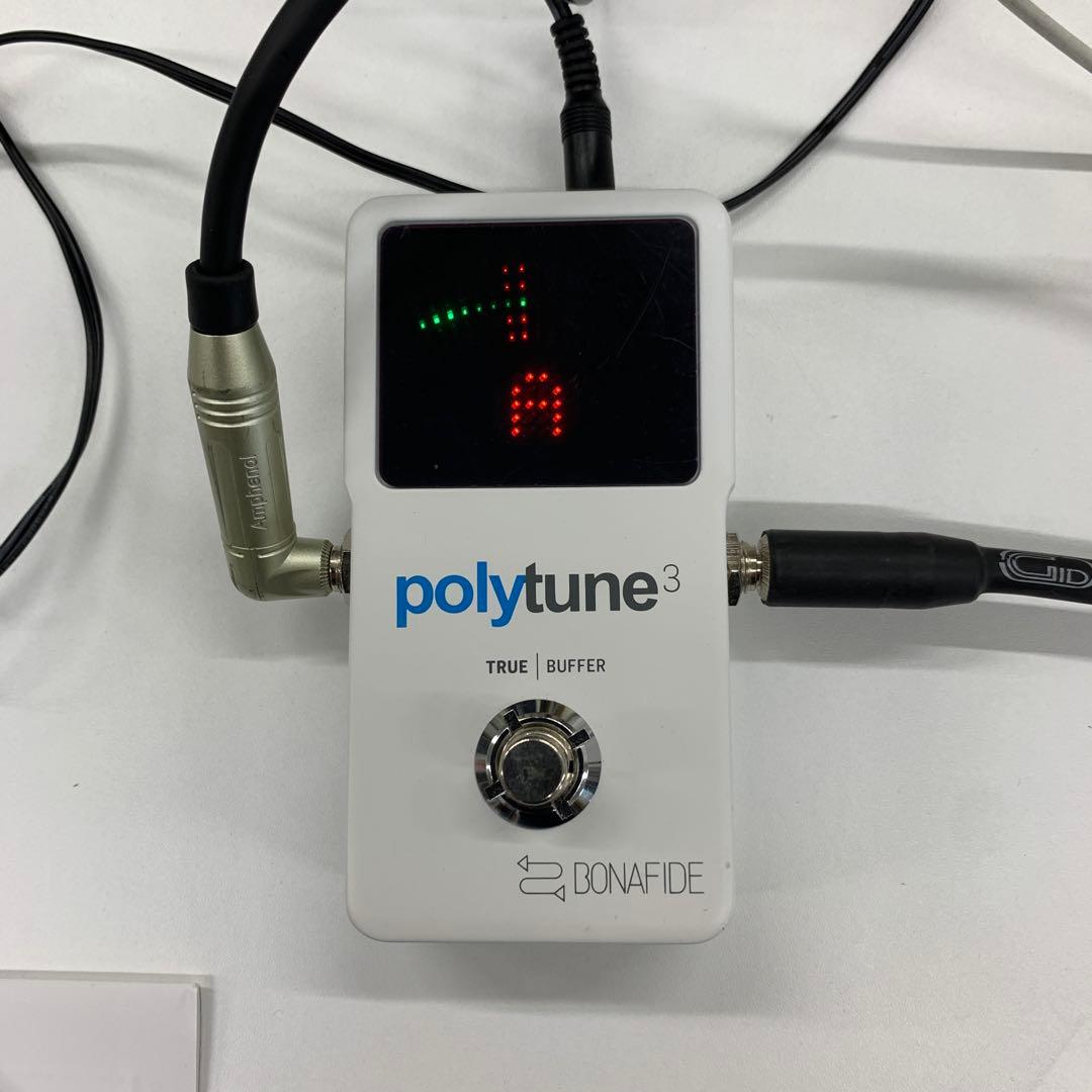 tc electronic polytune 3 ギターエフェクター　電源付属