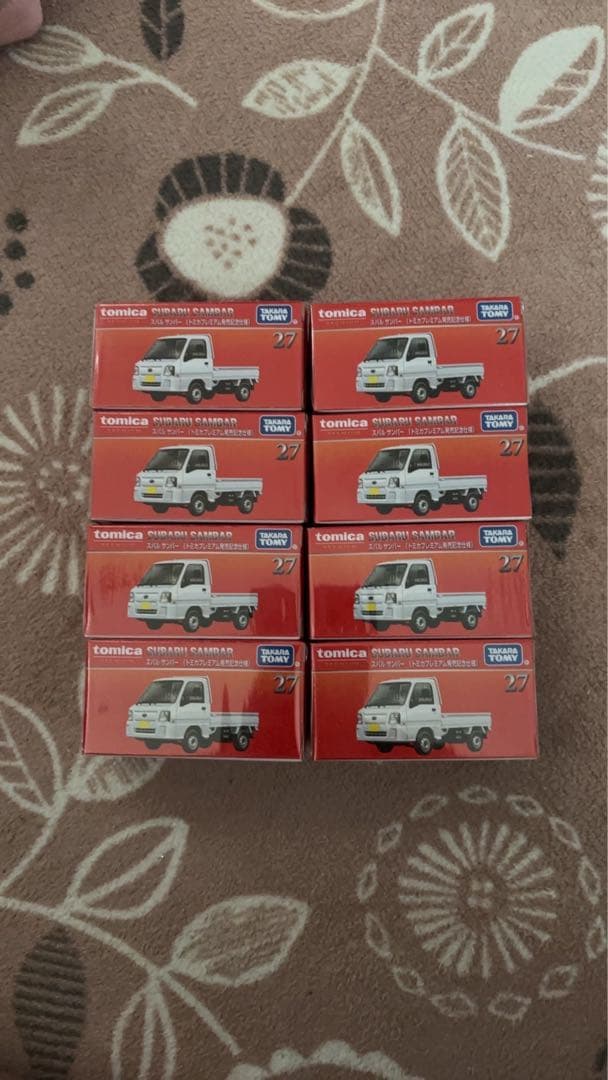 トミカ　発売記念　スバル　サンバー　8台セット　本日価格