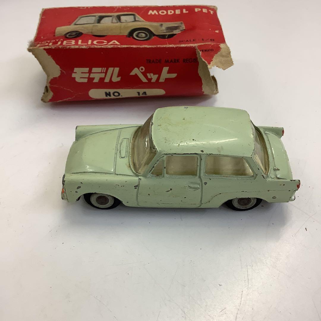 mm-2720⑥【トヨタ　パブリカ　モデルペット　No.14 1/42】