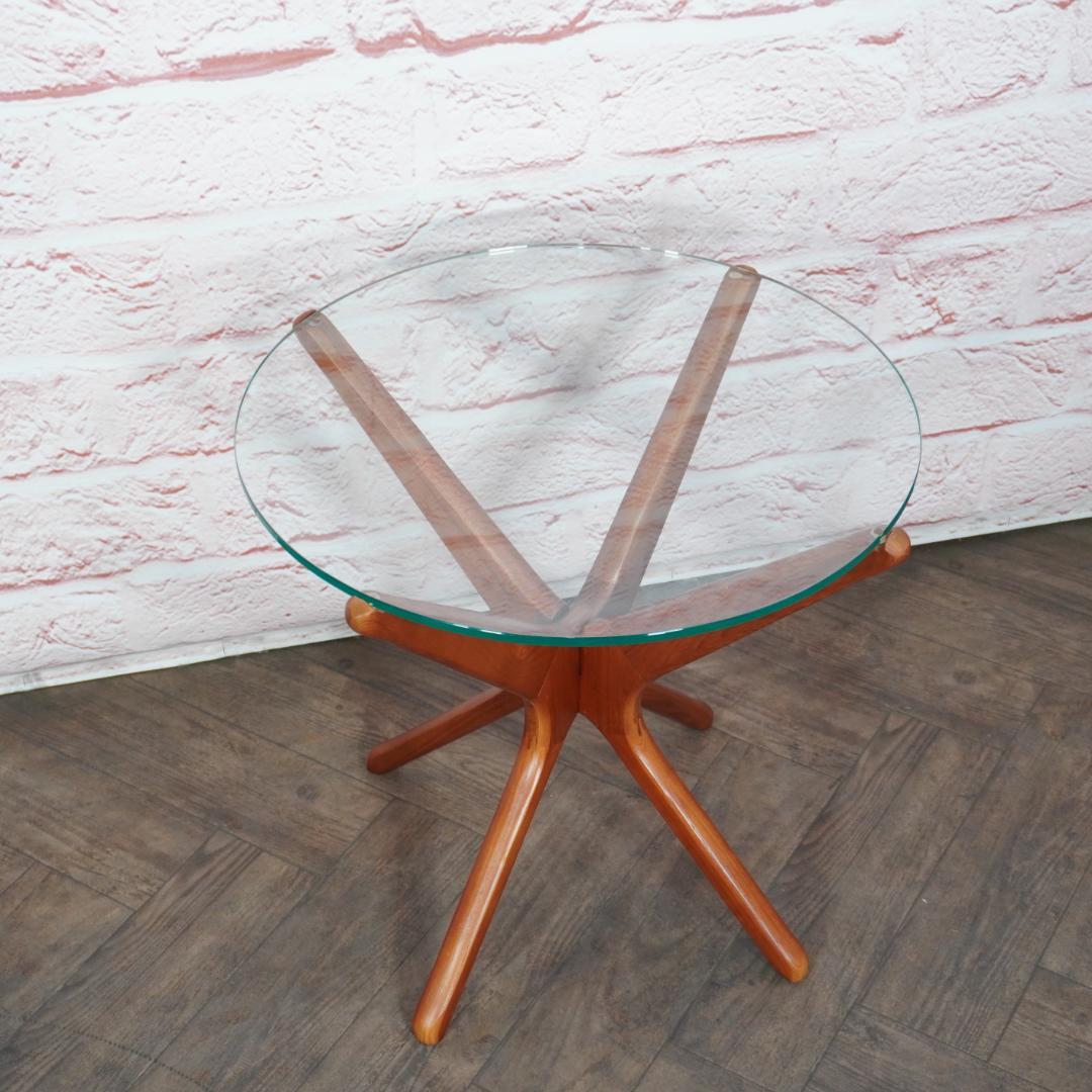 展示品 ACME/アクメファニチャー トラッセル ガラス サイドテーブル