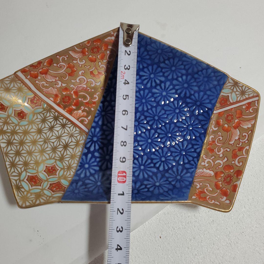 伊万里色絵５角皿 5枚