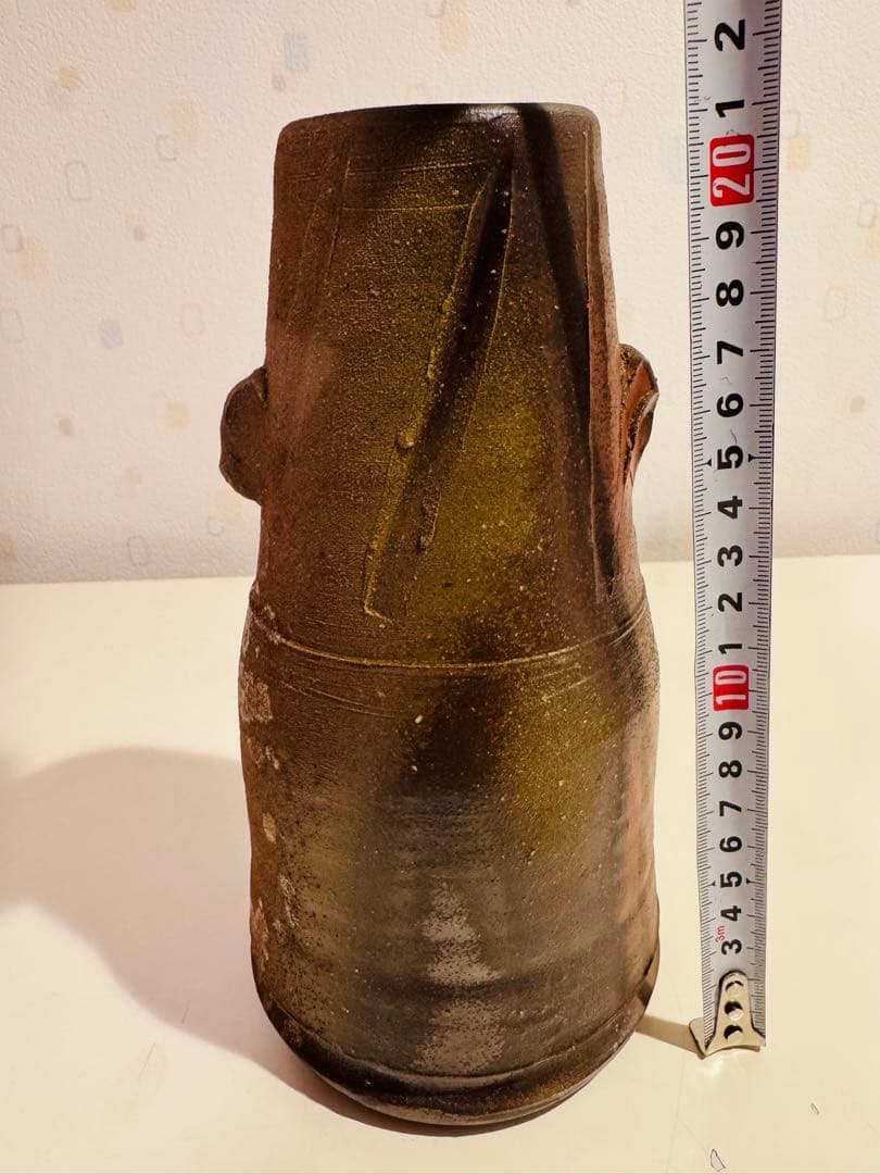 J*n様 備前 人間国宝 藤原雄 花入 共箱