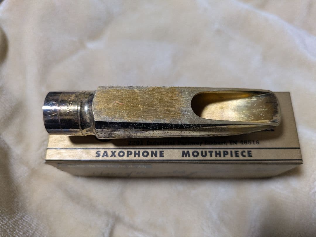 テナーサックスマウスピース　オットーリンクメタル6☆　WSリガチャーつき