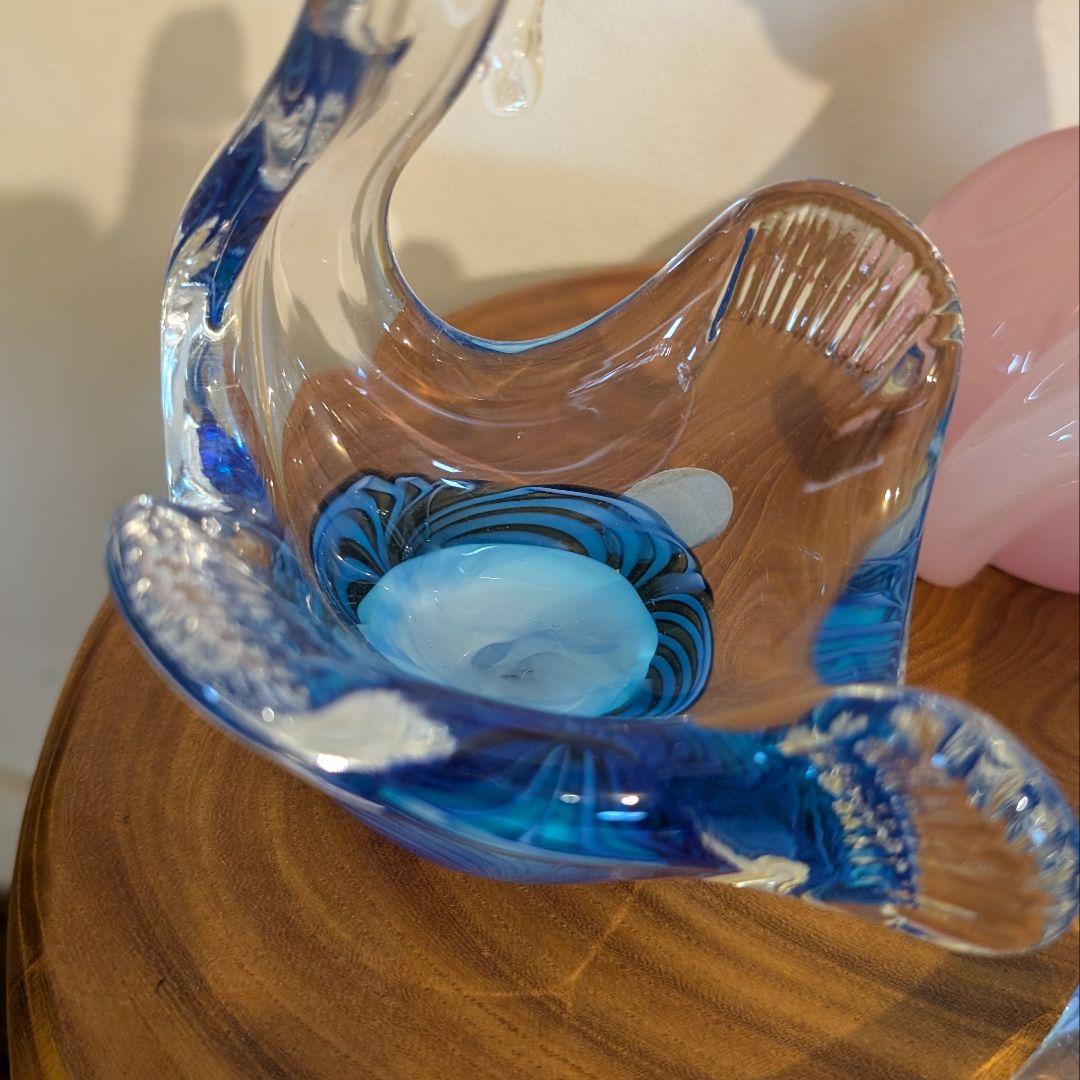 イタリア　ヴェネチア　ガラス工芸品　murano　3点セット