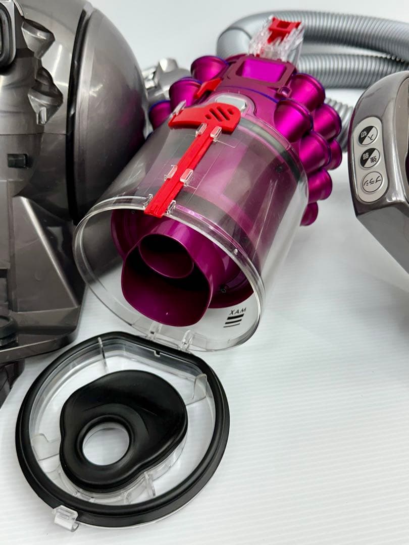 動作保証品　ピンク　ダイソン　CY24 掃除機　本体のみ　ホース ダストケース付