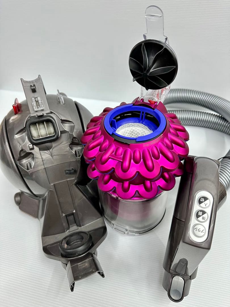 動作保証品　ピンク　ダイソン　CY24 掃除機　本体のみ　ホース ダストケース付