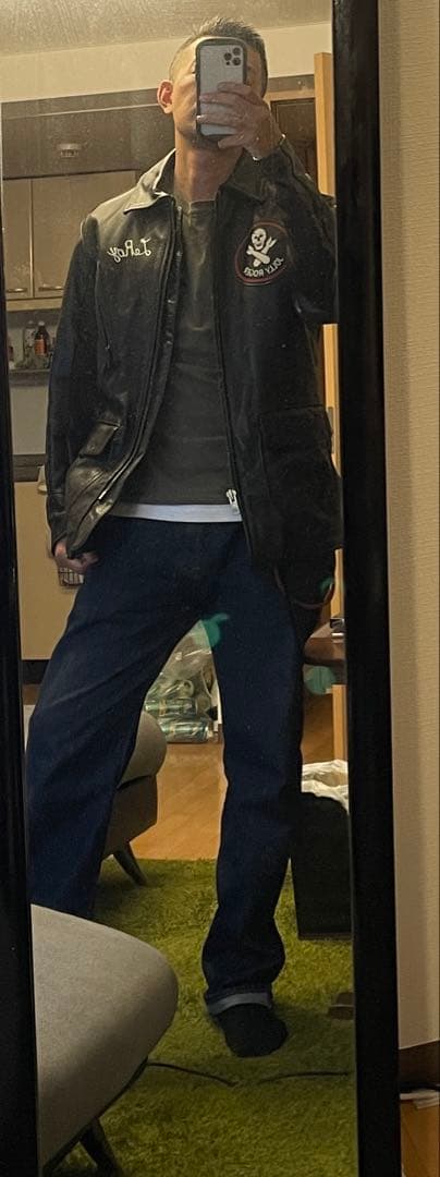 カッコ良すぎる革ジャン