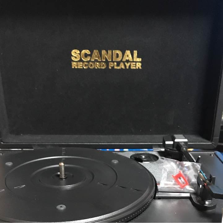 SCANDALスキャンダル〜レコードプレーヤー〜新品未使用品
