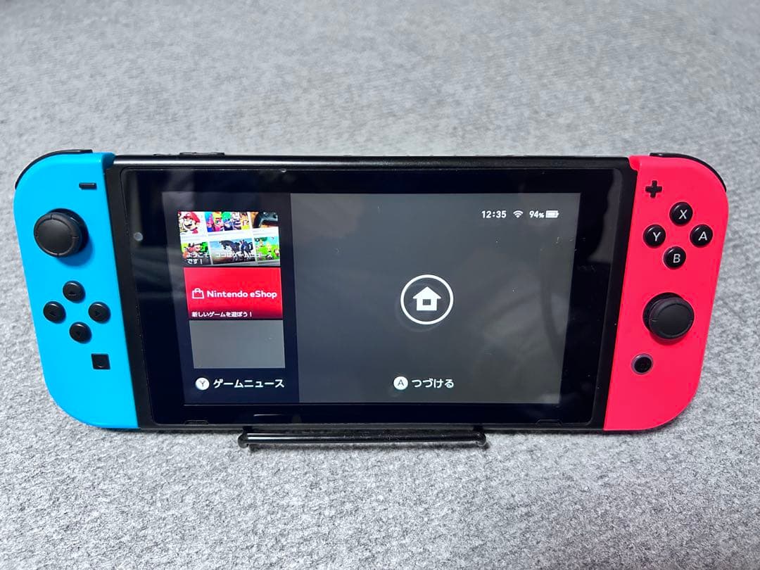 Nintendo Switch 本体 青/赤 動作確認済み