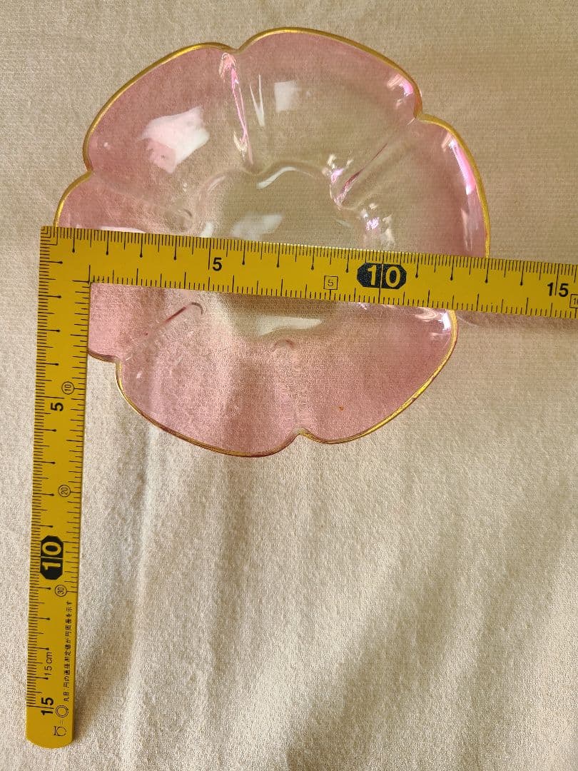 アンティークボヘミアンガラス　カップ&ソーサー