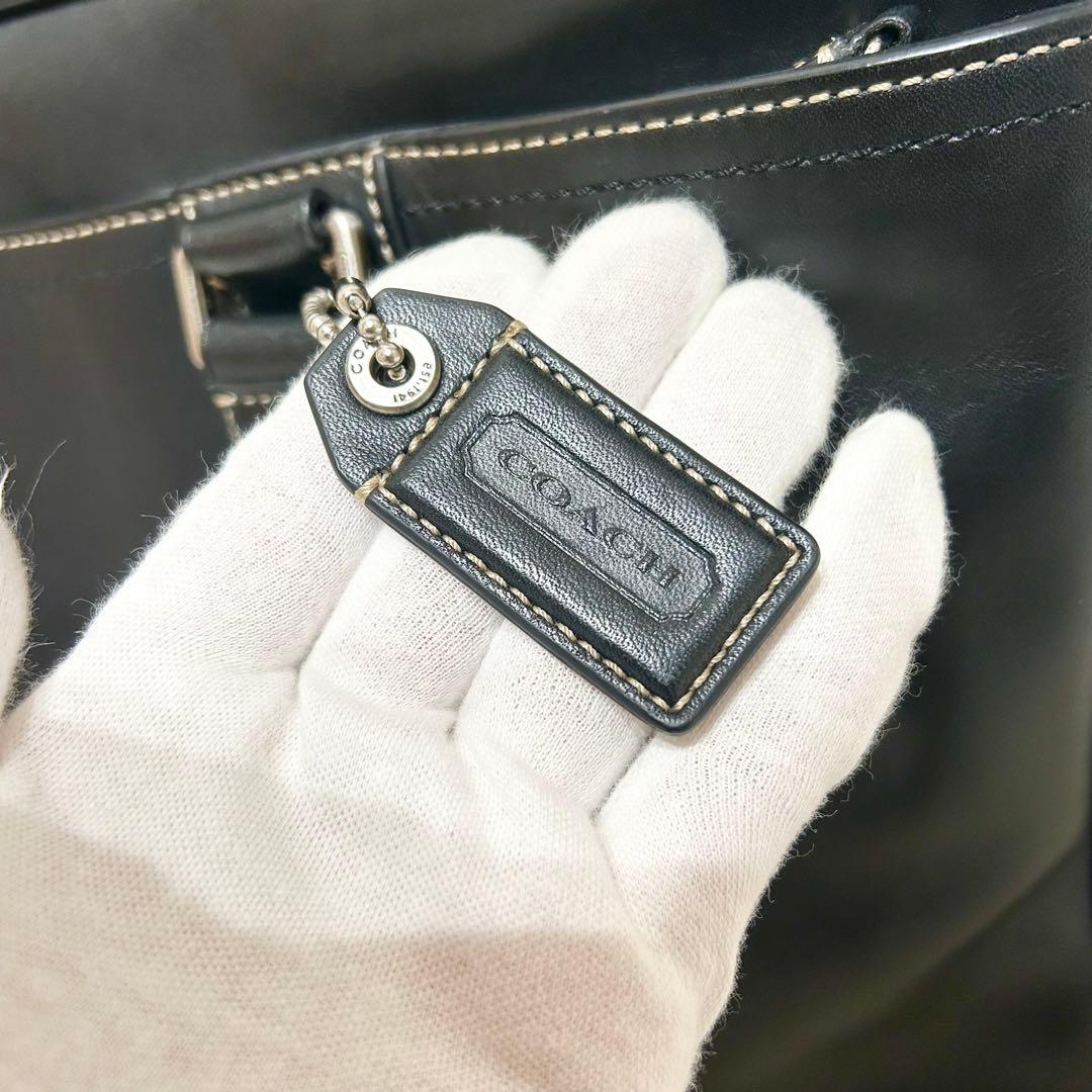 未使用級✨COACH ビジネスバッグ 2way オールレザー ショルダーバッグ