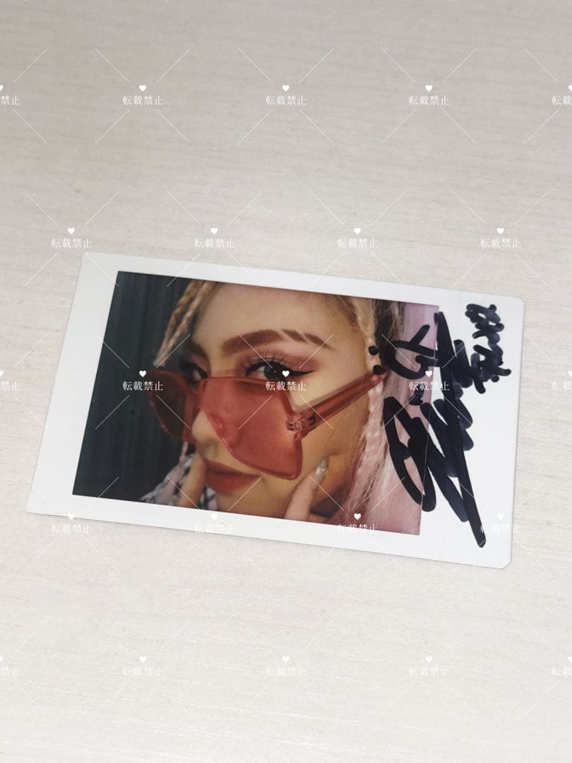 ちゃんみな 過去グッズ➕直筆サイン入りチェキセット