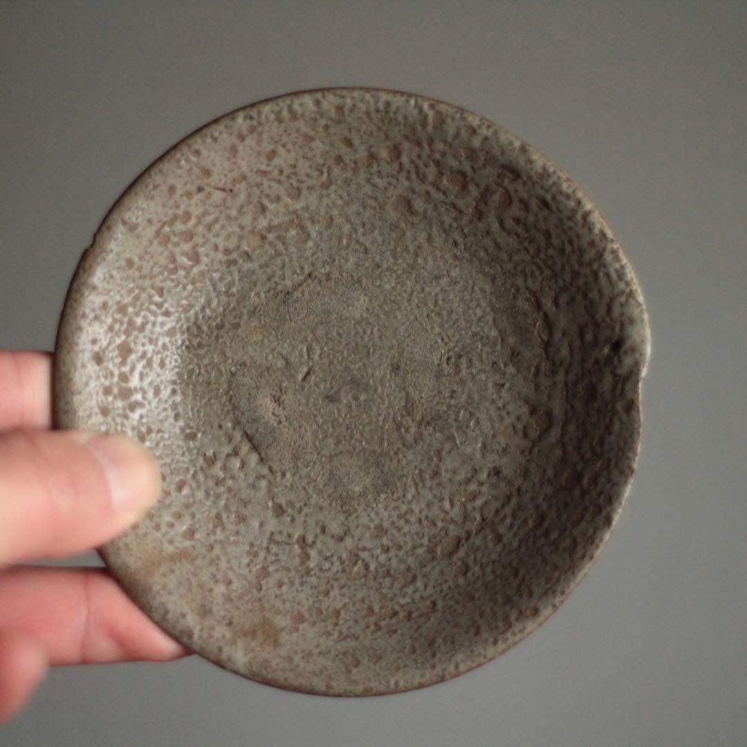 かいらぎのある 井戸手 平盃 古美術 古道具 アンティーク 酒器