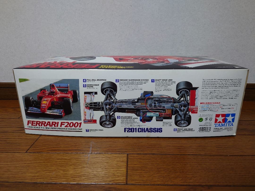 ★タミヤ1/10 フェラーリ F2001 組み立てキット [58288]