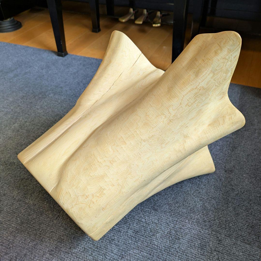 檜　切り株　丸太　椅子　スツール 　高さ約29.5㎝