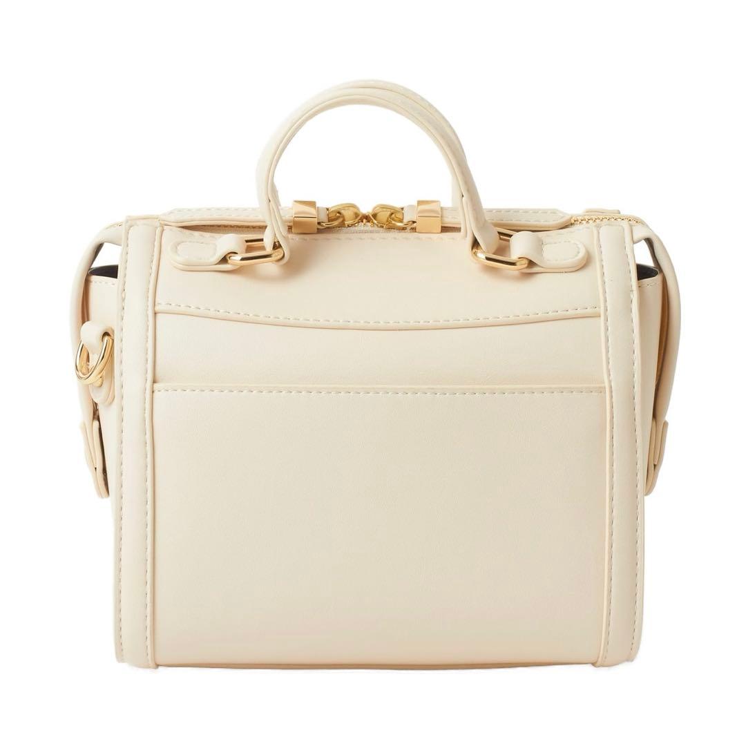 【美品】DIANA グリッター装飾 ハンドバッグ