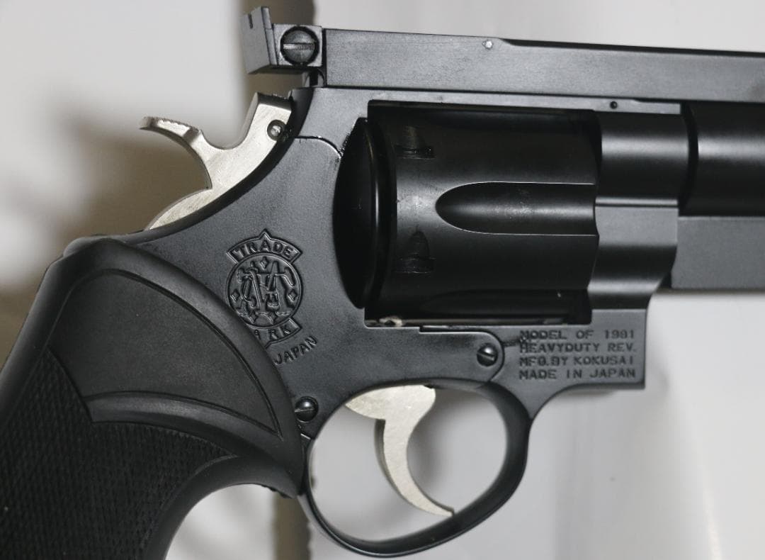 コクサイABS樹脂製モデルガン S＆W４４マグナム・サタン８.5 インチ　未発火