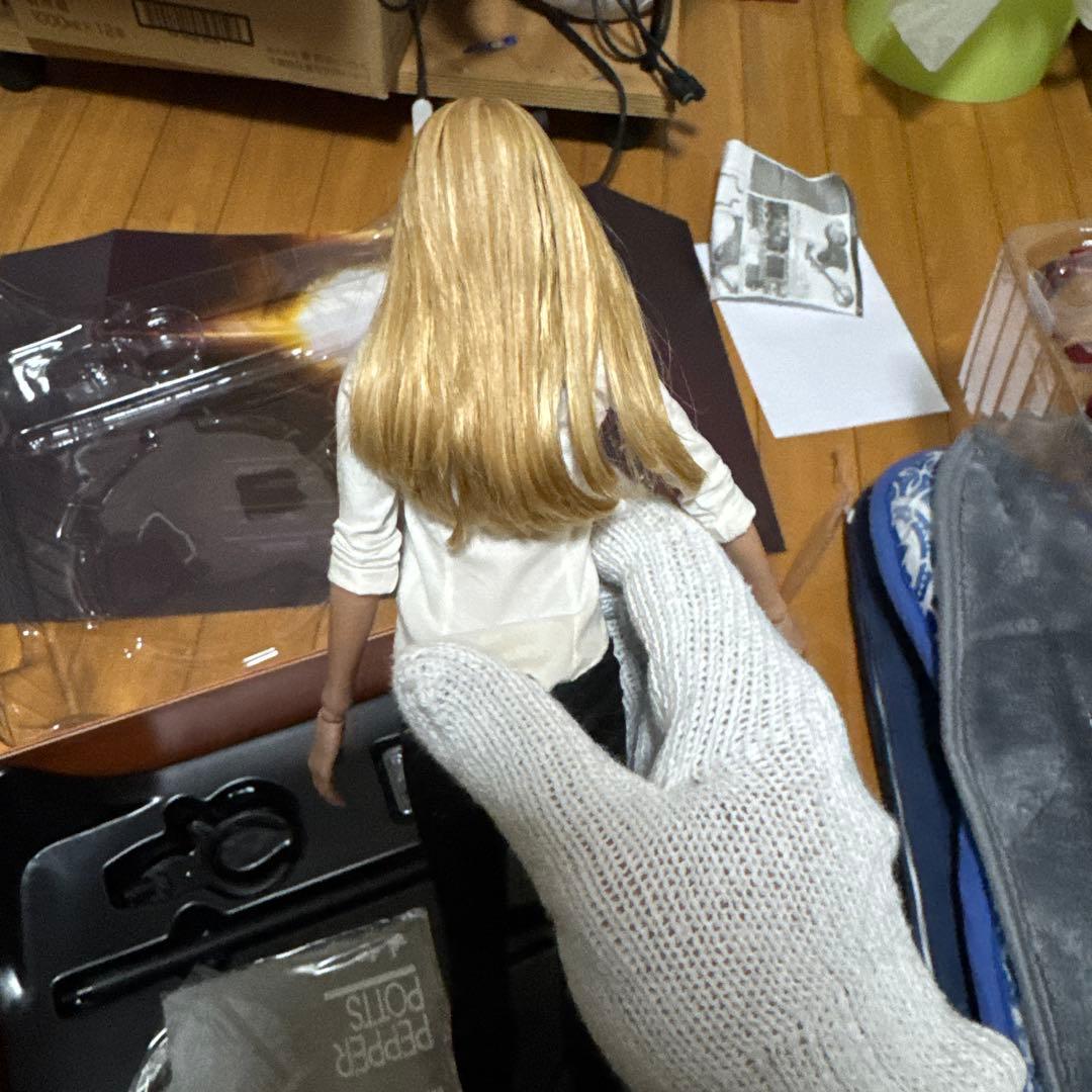 アイアンマン ペッパーポッツ& Mark IX ホットトイズフィギュア