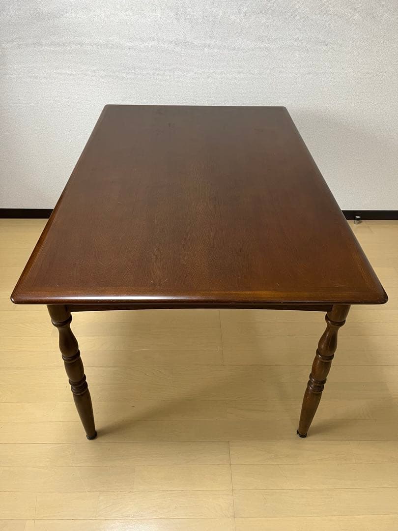 飛騨産業　キツツキ　長方形　木製　クラシック　ダイニングテーブル　USED