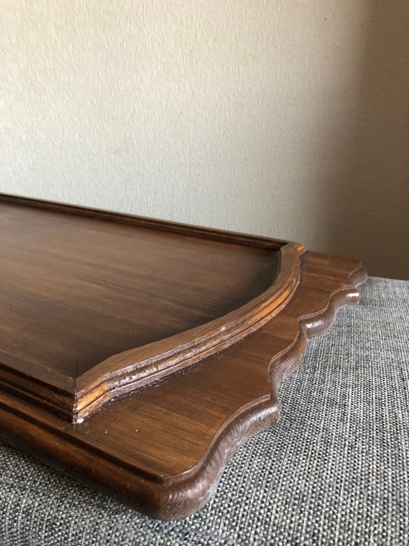 vintage チェリー材 ウッドボード パネル 看板 古道具 北欧 クラシカル