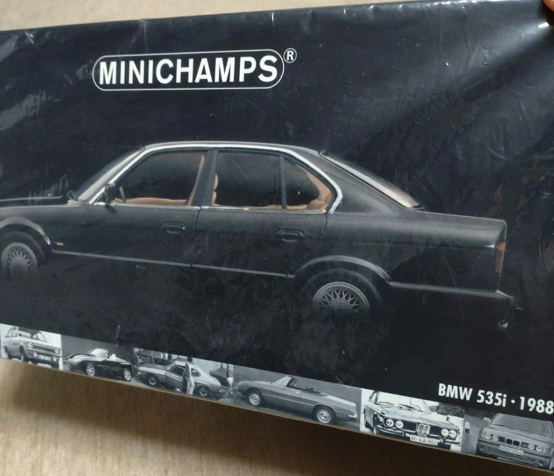 【新品・未開封】MINICHAMPS BMW 535i 1988 1:18