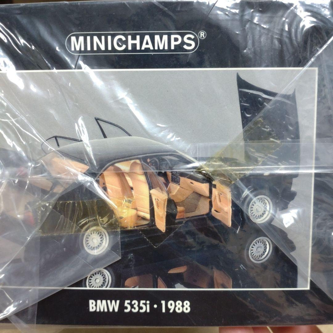 【新品・未開封】MINICHAMPS BMW 535i 1988 1:18