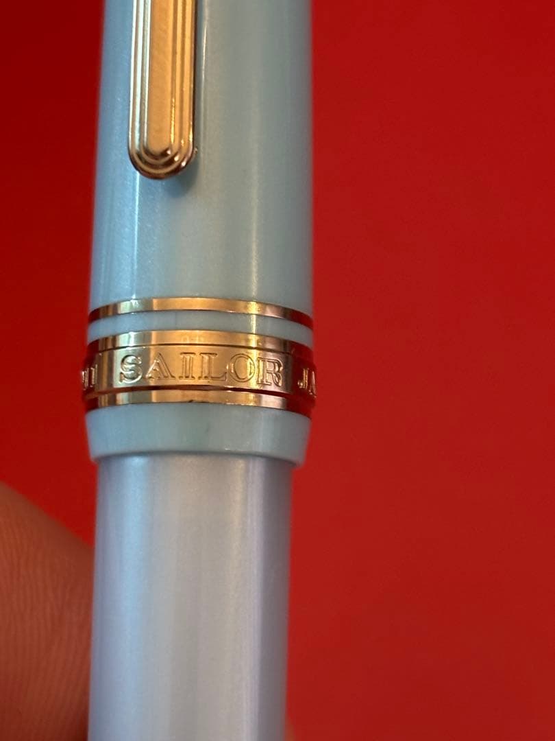 セーラー万年筆SHIKIORI―四季織― 雪月空葉 万年筆 春空(EF)