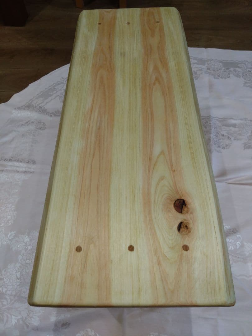 檜のベンチ73　mk♡❕　総檜造り　リビング、食卓のベンチ