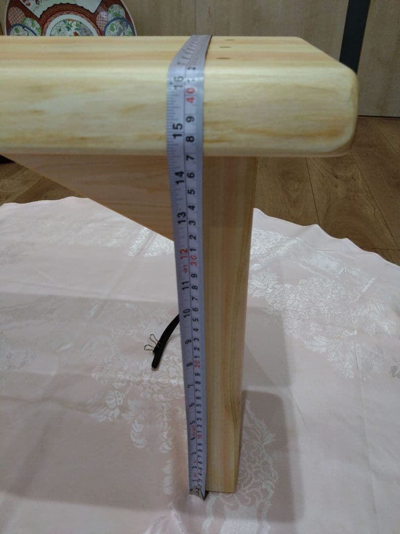 檜のベンチ73　mk♡❕　総檜造り　リビング、食卓のベンチ