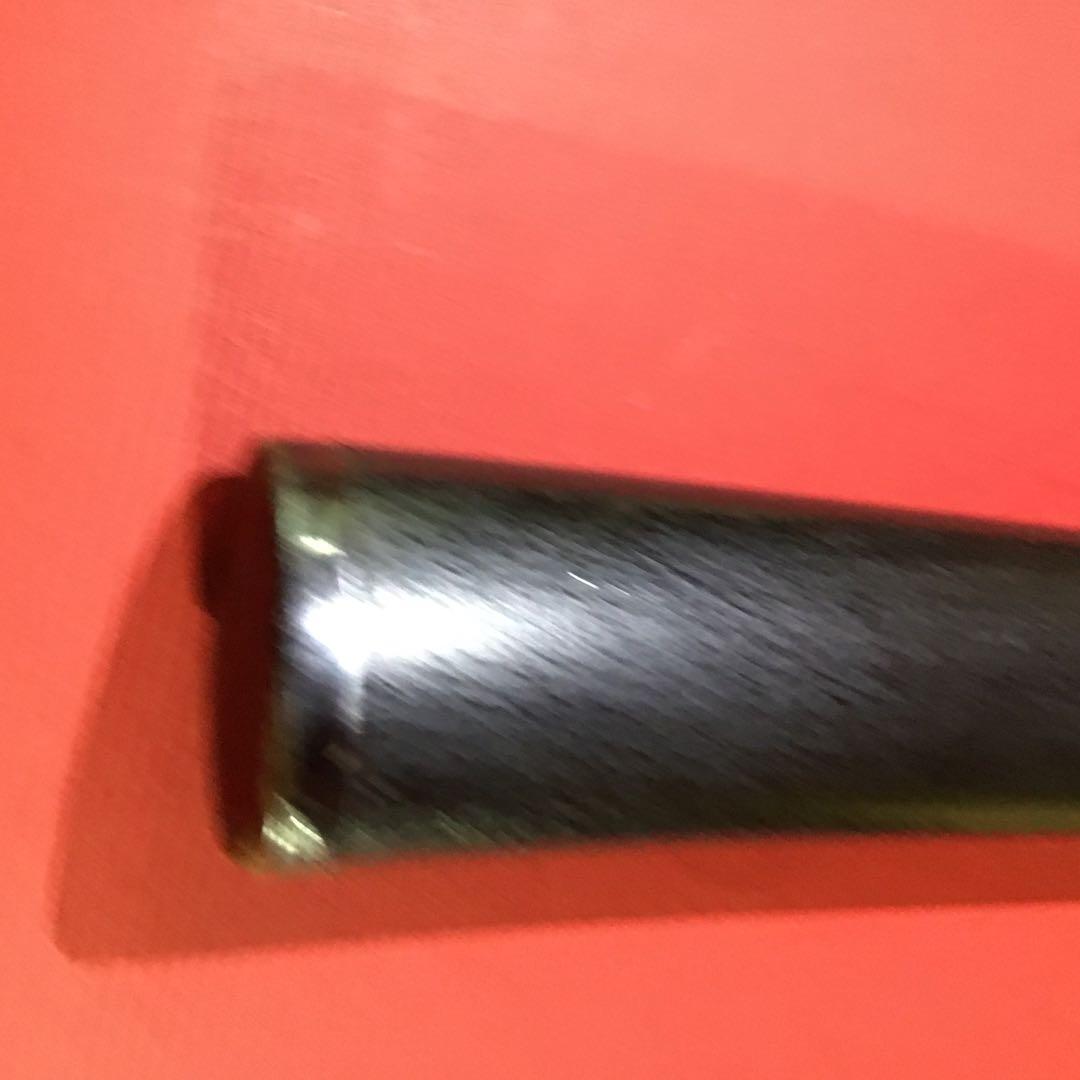 黒漆塗叩地　脇差鞘　江戸期保証