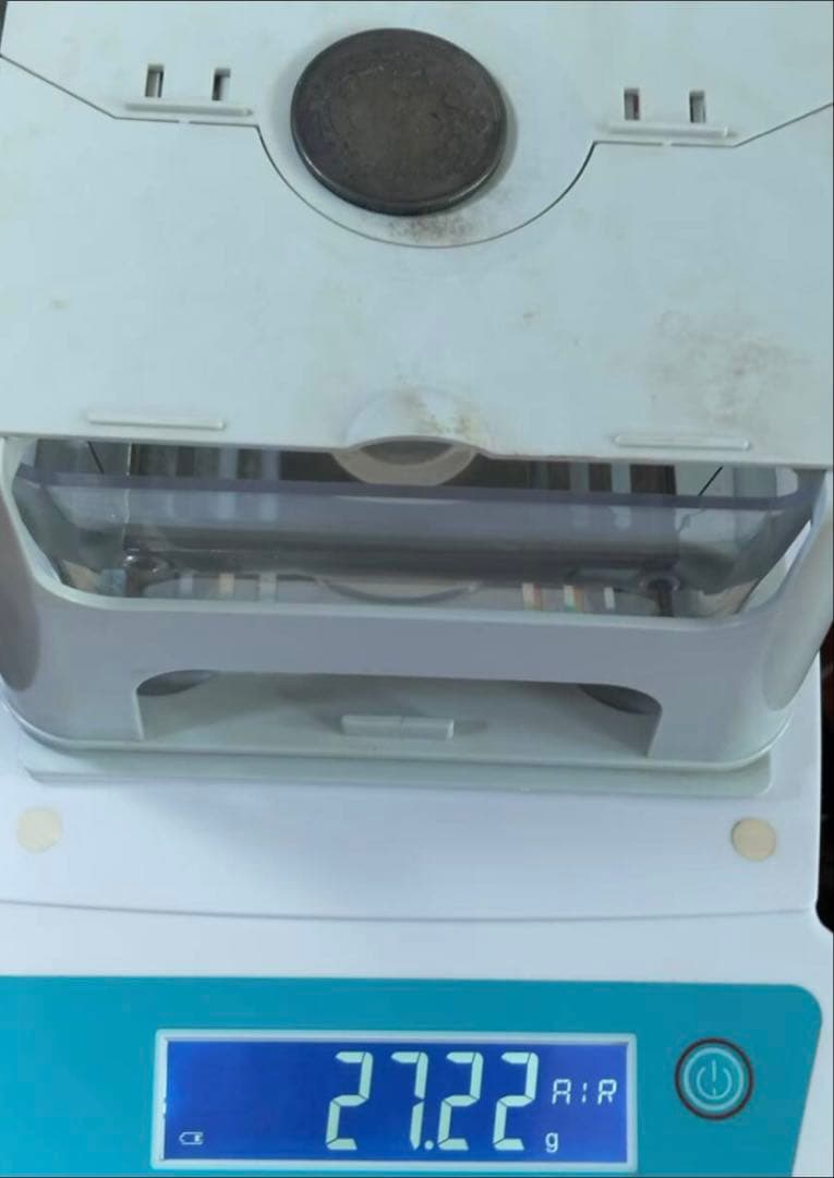 【早い者勝ち】貿易銀 明治9年 左丸銀 シークレットマーク有