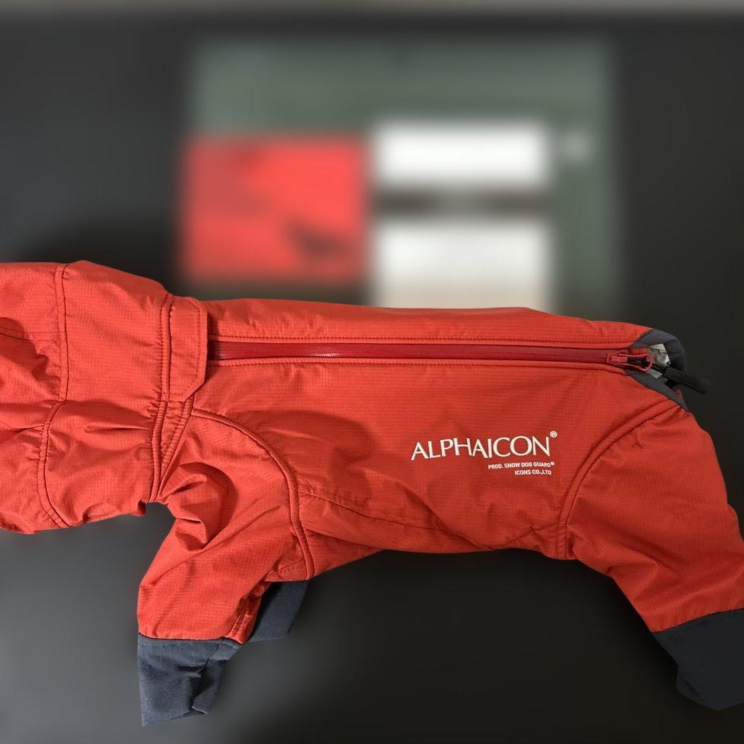 アルファアイコン　 DOG GUARD VINTAGE RED Ｓ