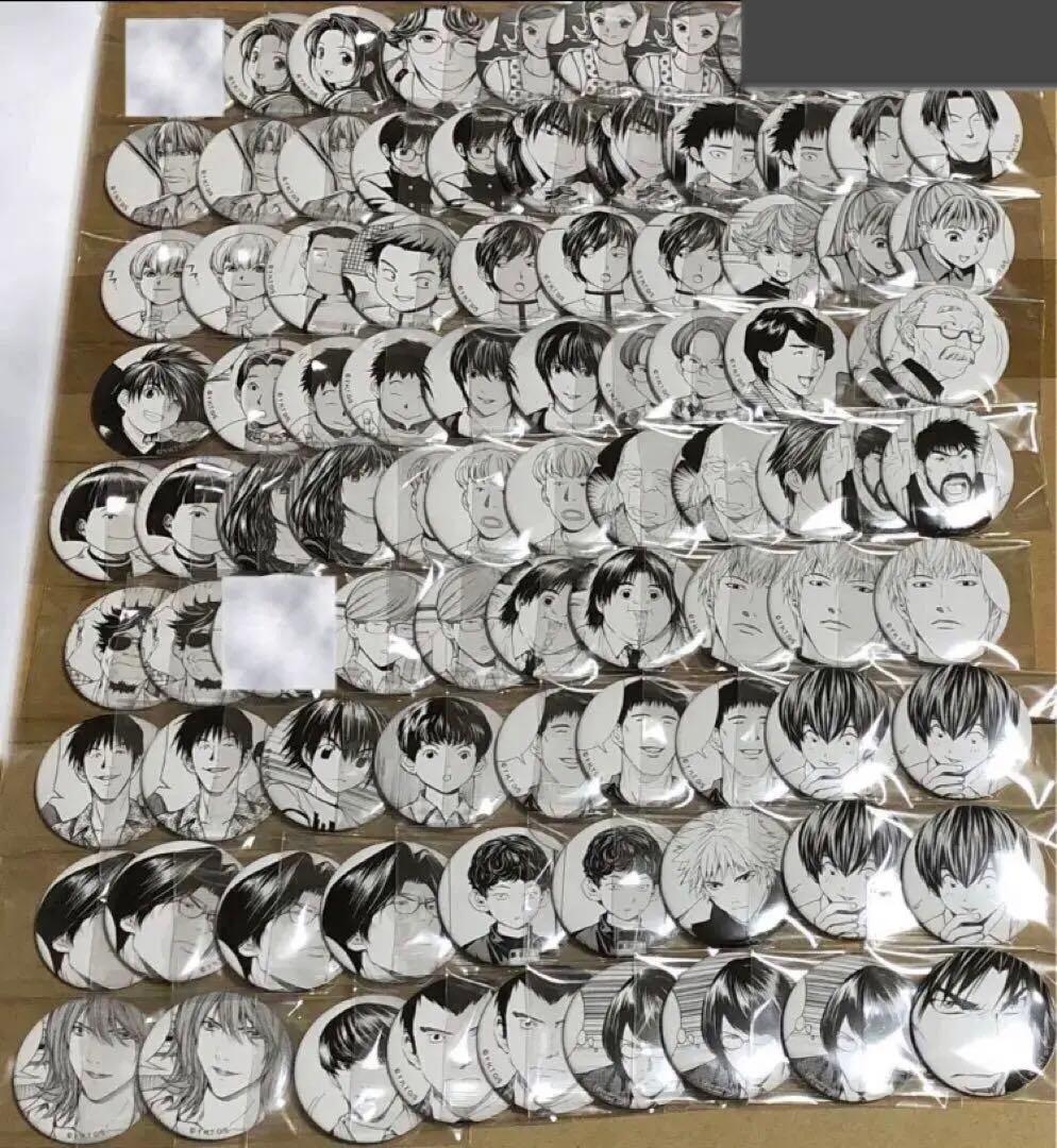 ヒカルの碁 原画展 ミニキャラバッジコレクション 86点セット アキラ サイ