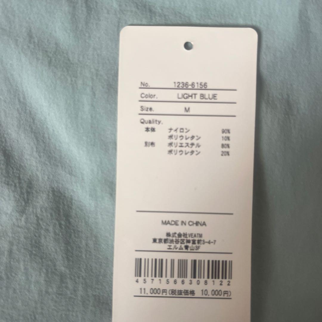 VEATM サーフパンツ Mサイズ 黒/水色