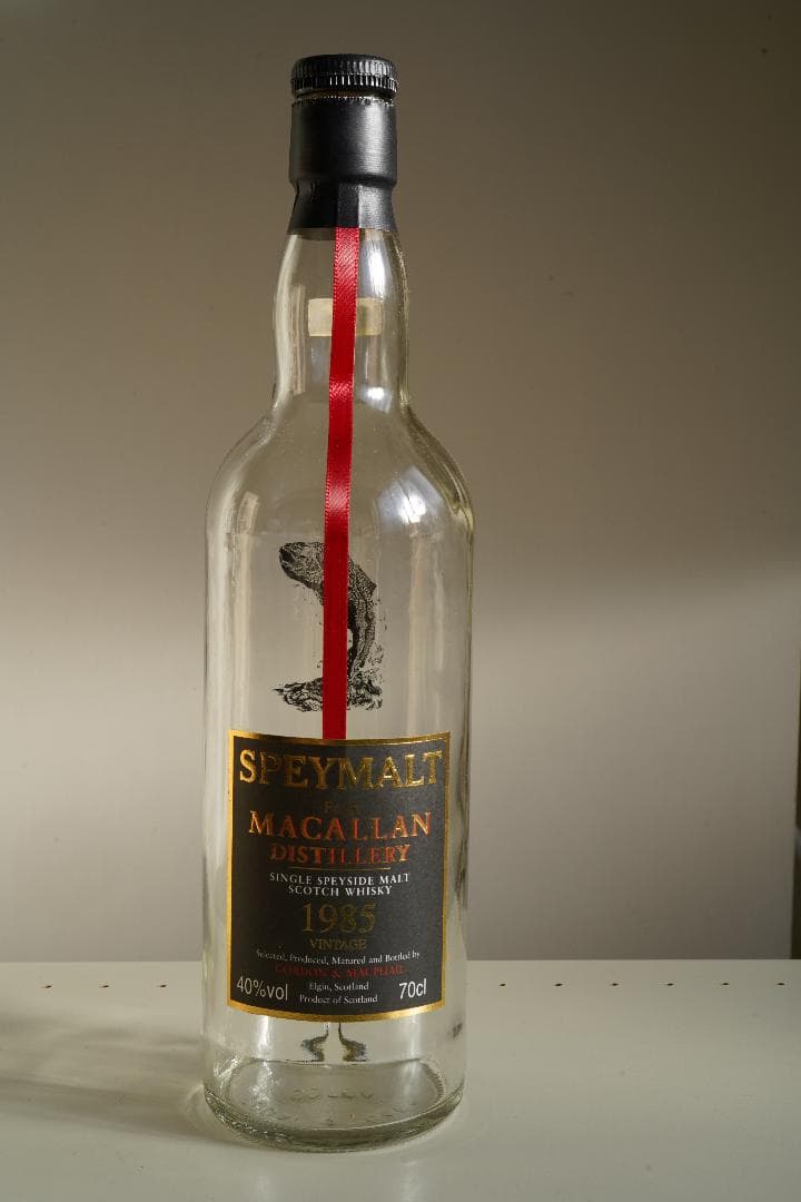 GMマッカラン 1985空き瓶