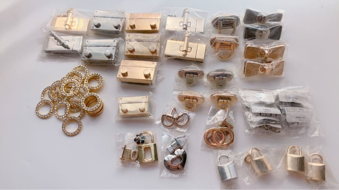 ラメルヘンテープ♡バッグ♡♡金具色々