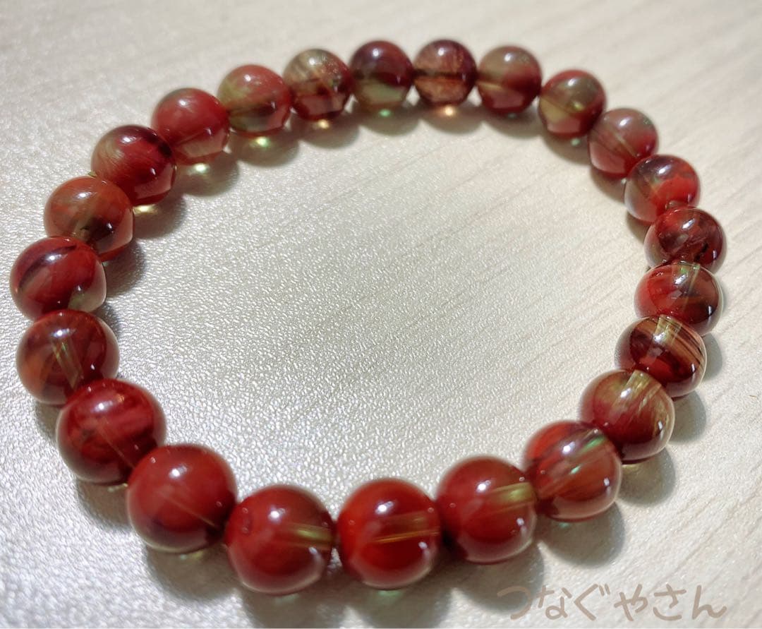 のんのんページ　カラーチェンジアンデシンブレスレット