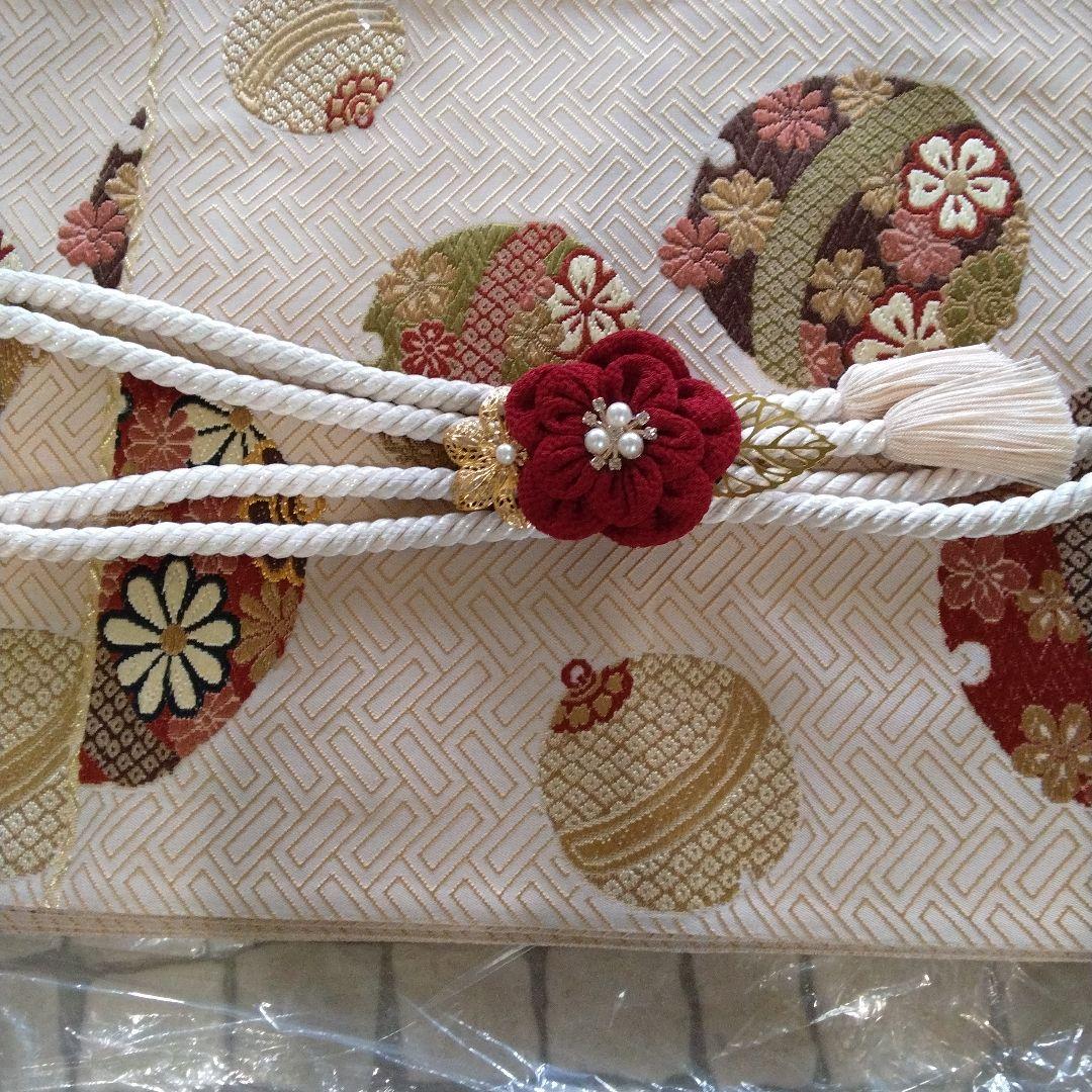 【専用】、正絹振袖、我妻紅型落款、重ね衿帯揚げ帯締め、袋帯、長襦袢★