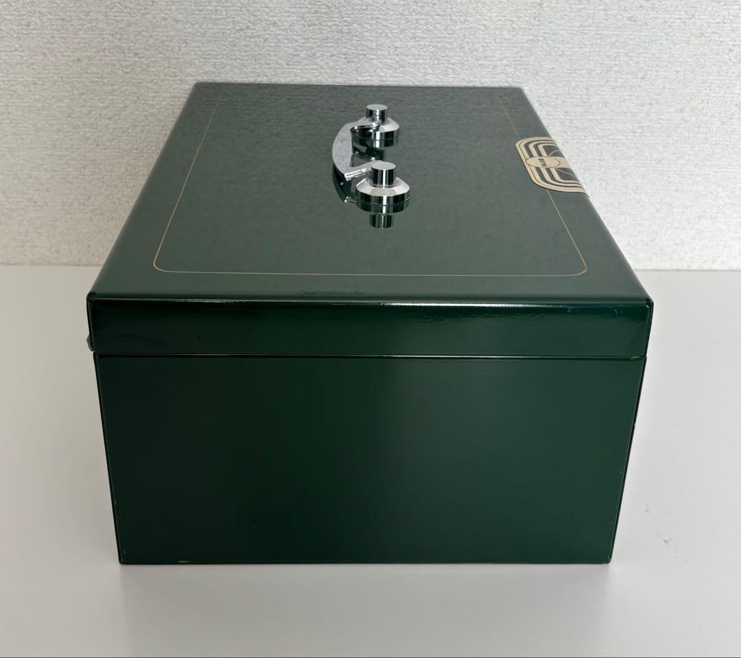 ALALRM CASH BOX 金庫 レトロ アンティーク 昭和