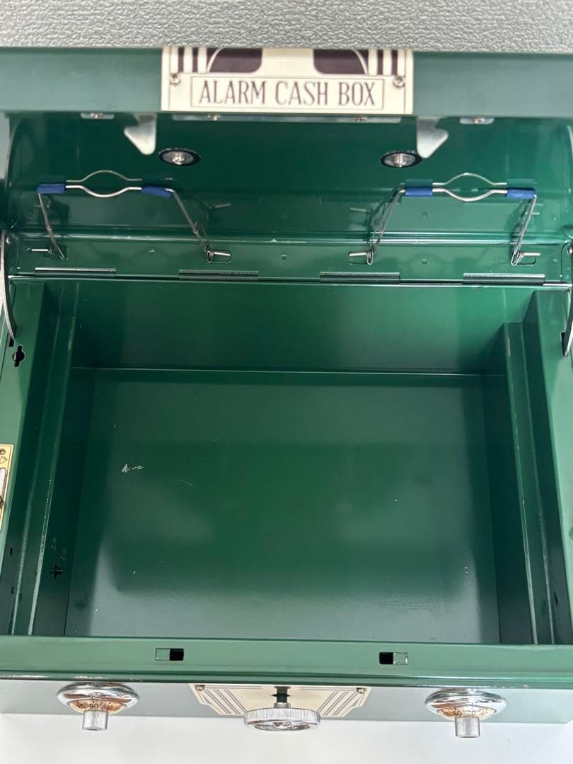 ALALRM CASH BOX 金庫 レトロ アンティーク 昭和